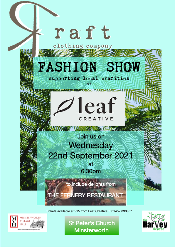 Leaf Creative Fashion Show Wednesday 22nd September 2021