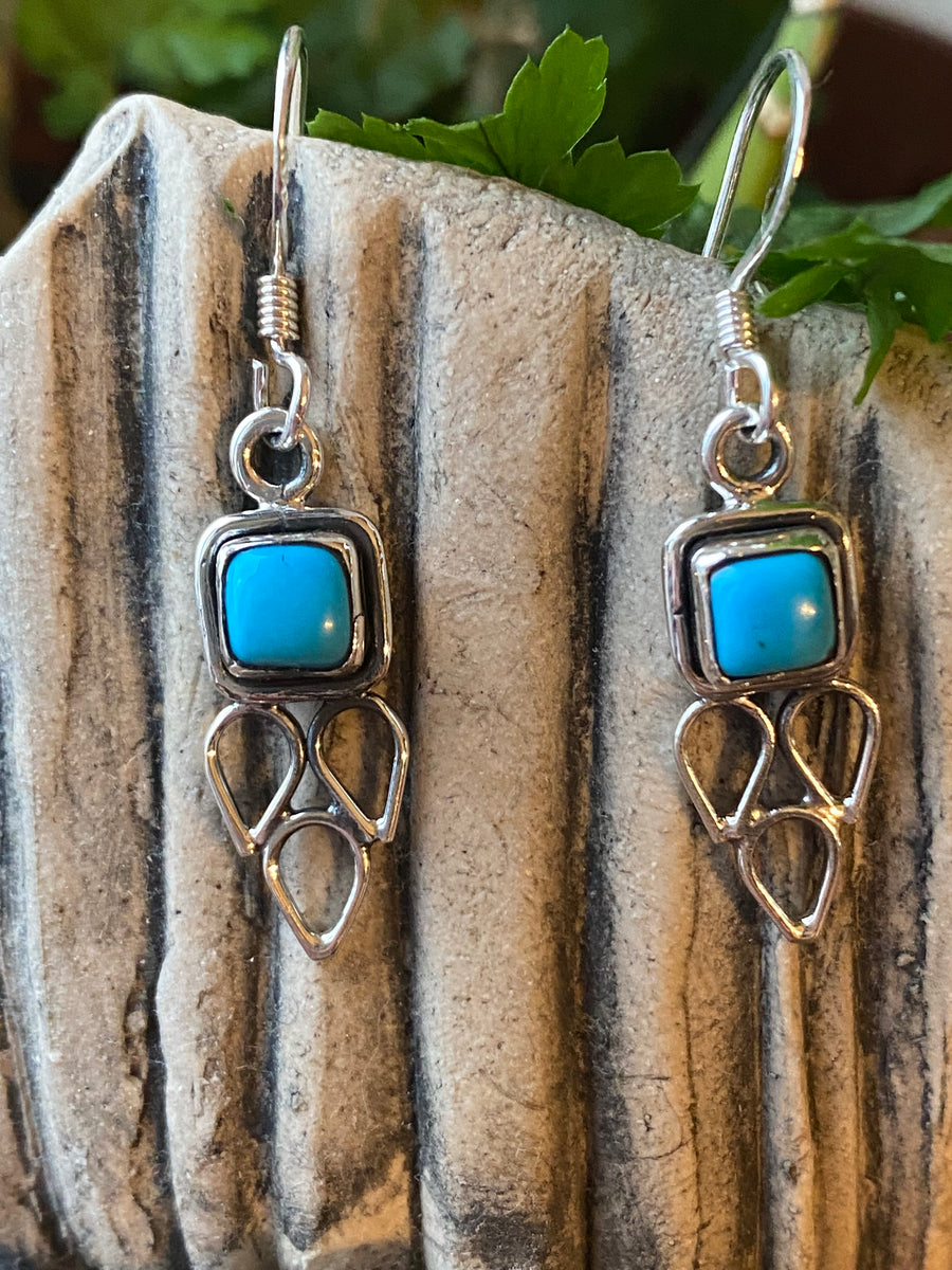 Turquoise clearance dangle earrings