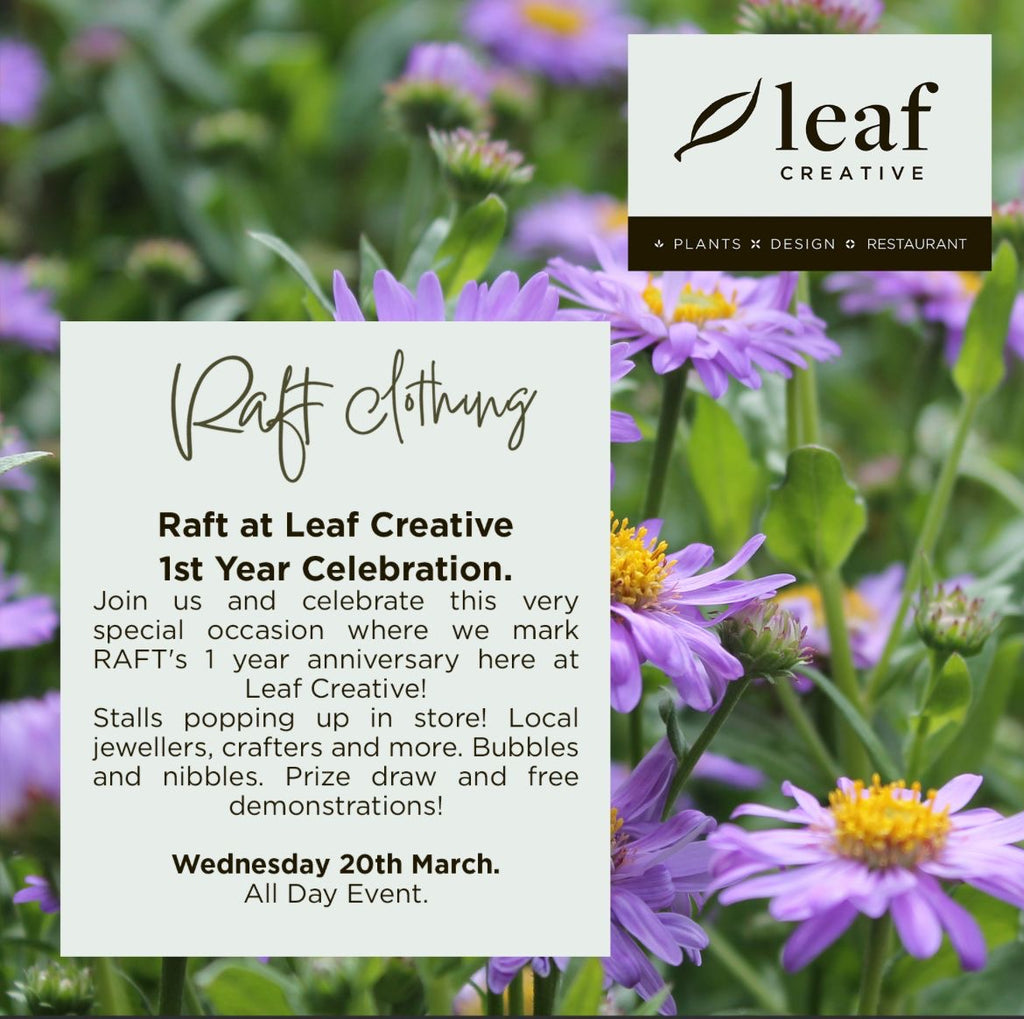 Raft Clothing @ Leaf Creative 1st Year Anniversary