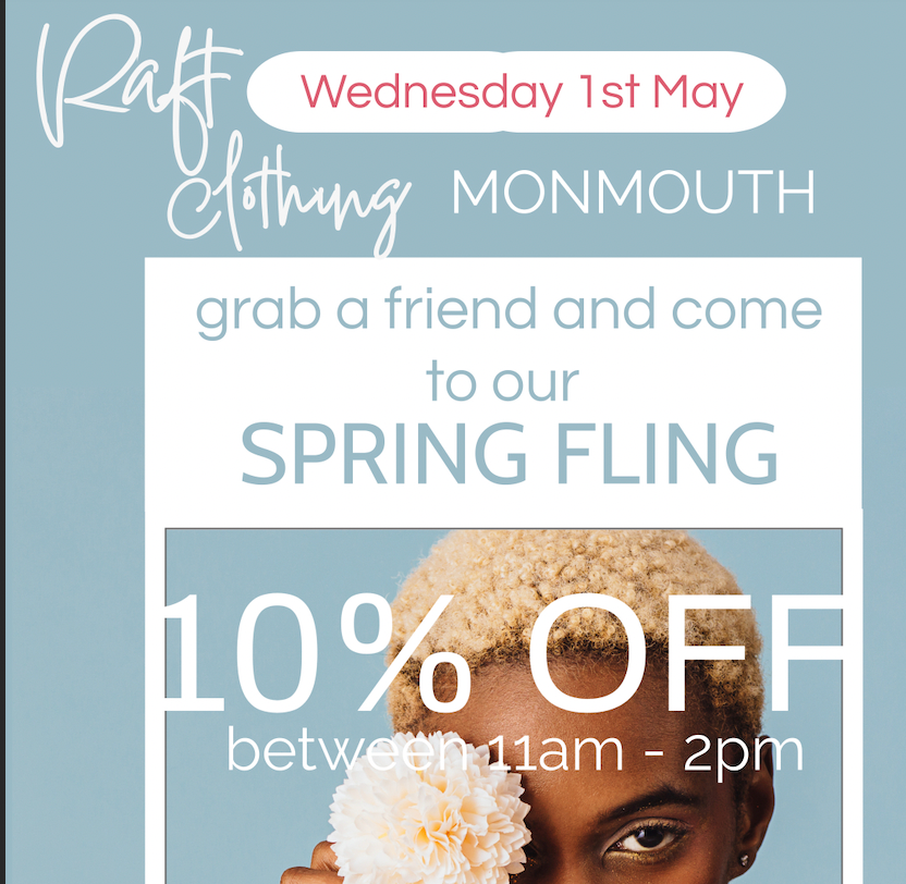 MONMOUTH SPRING FLING - Wednesday 1st May 2024